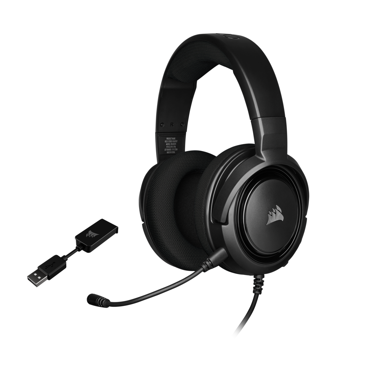 Corsair HS45 SURROUND Gaming Headset — Carbon