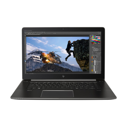 محطة العمل المحمولة HP Zbook Studio G4 | انتل كور i7-الجيل السابع | 16 جيجا بايت رام و 512 جيجا بايت SSD | شاشة 15.6 بوصة بدقة FHD | بطاقة رسومات NVIDIA Quadro M1200 سعة 4 جيجابايت