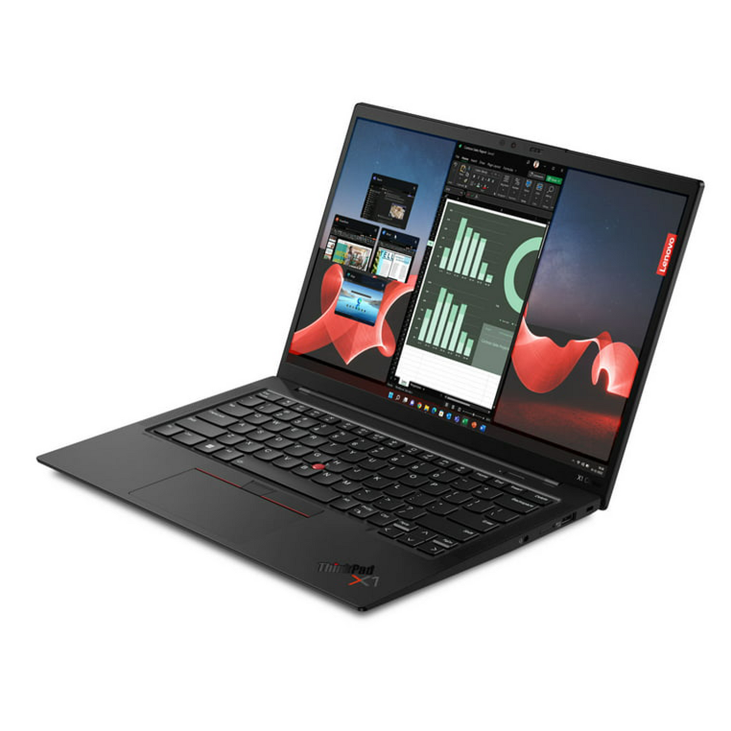 联想 ThinkPad X1 Carbon 第七代 |英特尔酷睿 i7-8565U | 16GB 内存 | 256GB 固态硬盘 | 14 英寸全高清触摸屏显示器